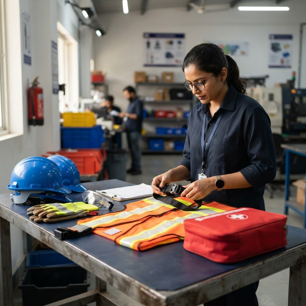 Certified workplace safety and personal protective equipment